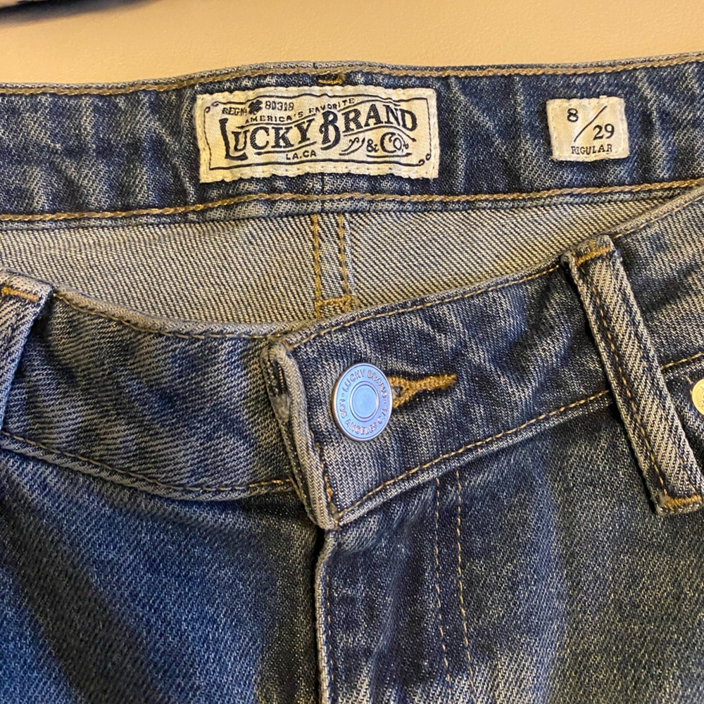 NWT Lucky Perfect Boot Cut Jeans 29/8 - Picture 7 of 9